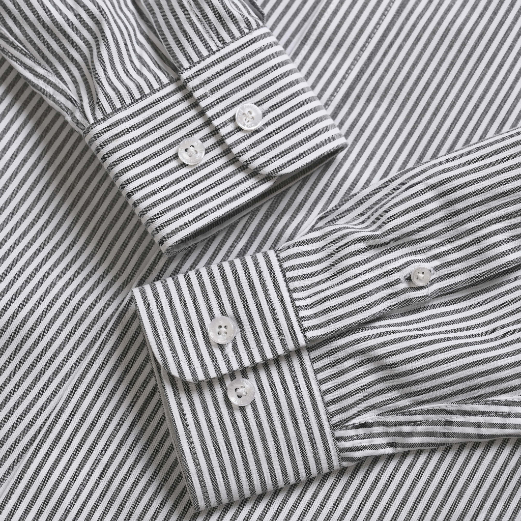 Sơ mi nam dài tay S23 OXFORD SHIRT vải oxford, form Slimfit - THE GMEN ELEGANT EST 2017