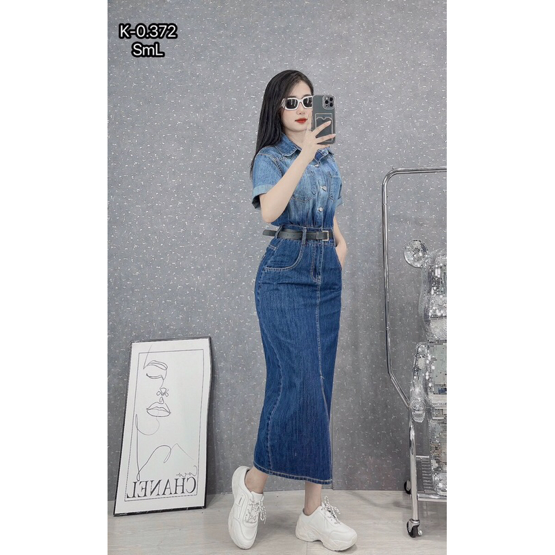 VÁY BÒ DÀI QUẢNG CHÂU CAO CẤP
