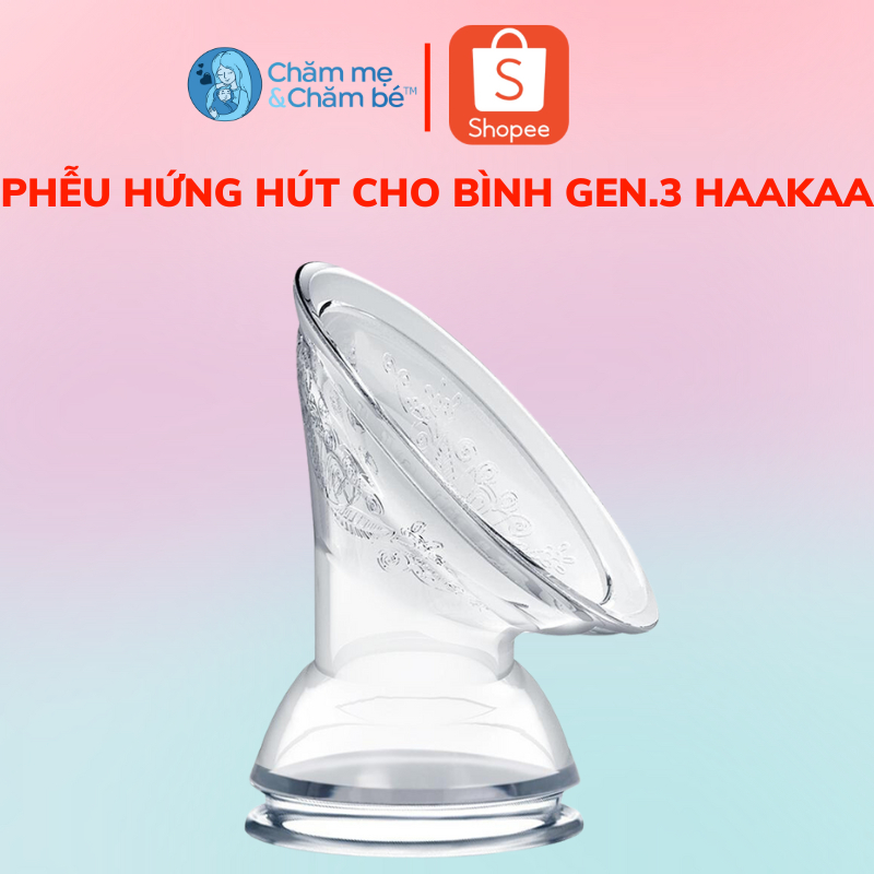 Phễu hứng sữa silicone Gen3 Haakaa