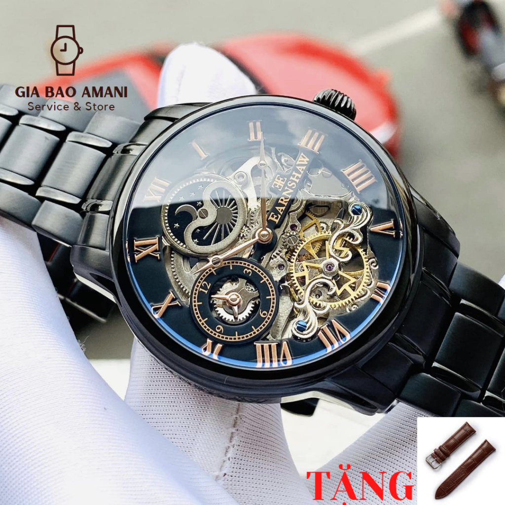 Đồng Hồ Nam THOMAS EARNSHAW Automatic ES-8006-55 Chính Hãng Tặng Dây Da Cao Cấp