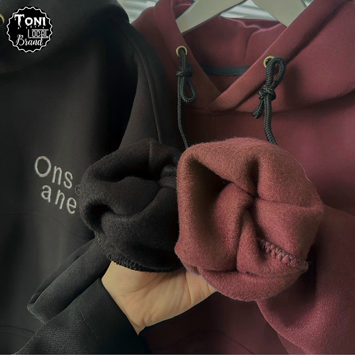 Áo Hoodie Nỉ Ngoại ONS ANE nam nữ Unisex