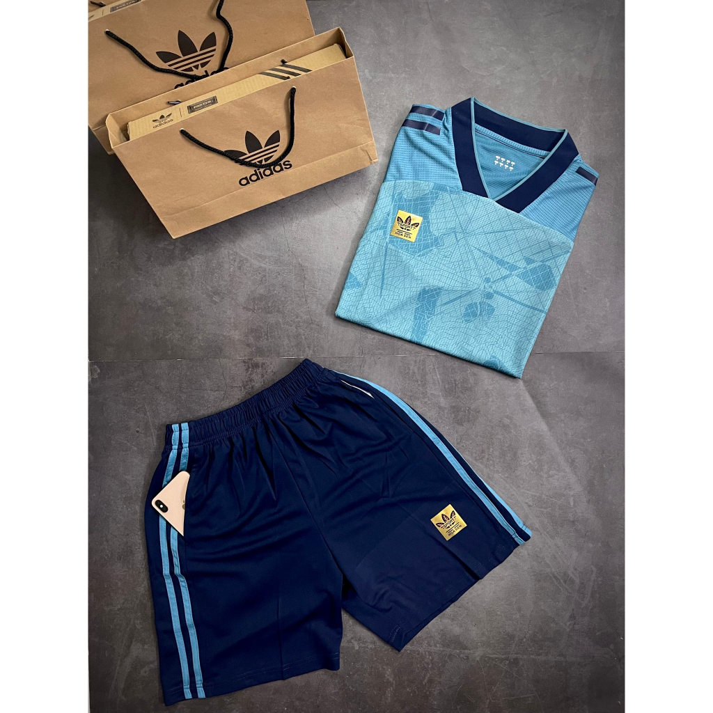 Quần có túi, Bộ thể thao HOA SEN chất mát, thấm hút mồ hôi siêu nhanh