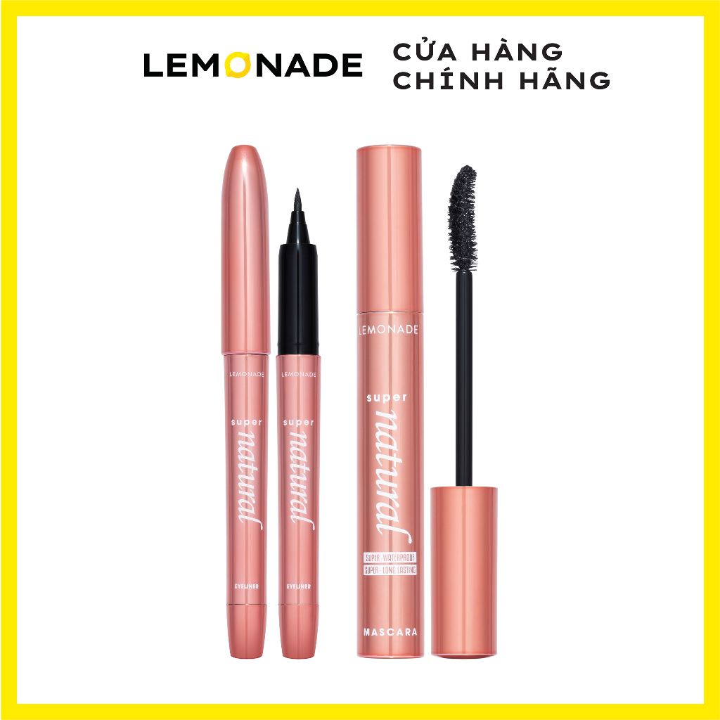 Combo Lemonade Eyeliner và Mascara SuperNatural (1g & 7.5g)