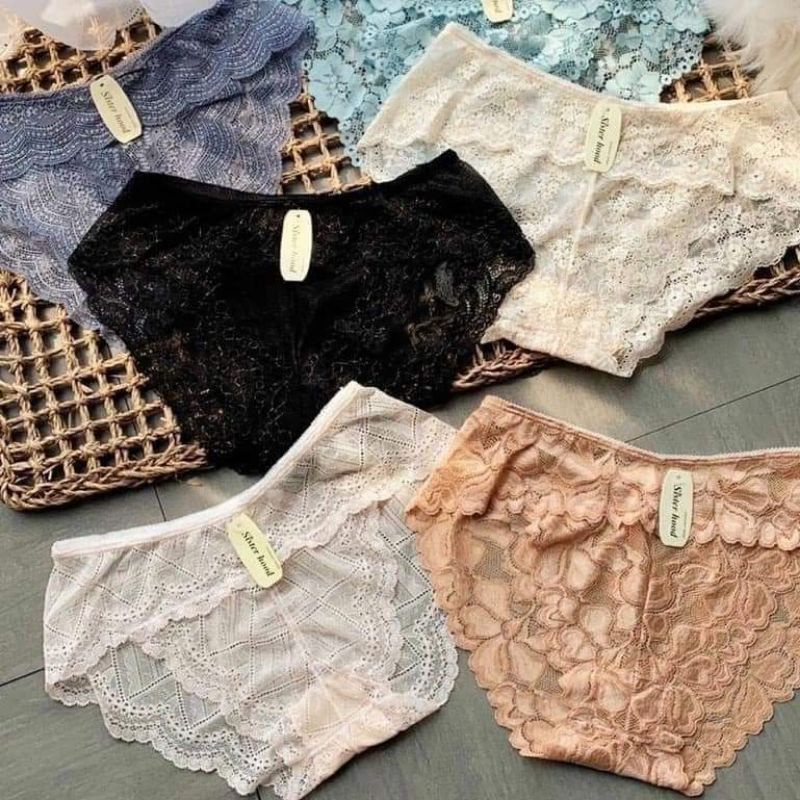 Quần Lót ren nữ sexy xuyên thấu gợi cảm Freesize 45-65kg