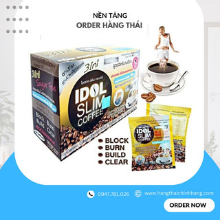 Cà Phê Giảm Cân Idol Slim Coffee 3 in1 Thái Lan [Có Sẵn]