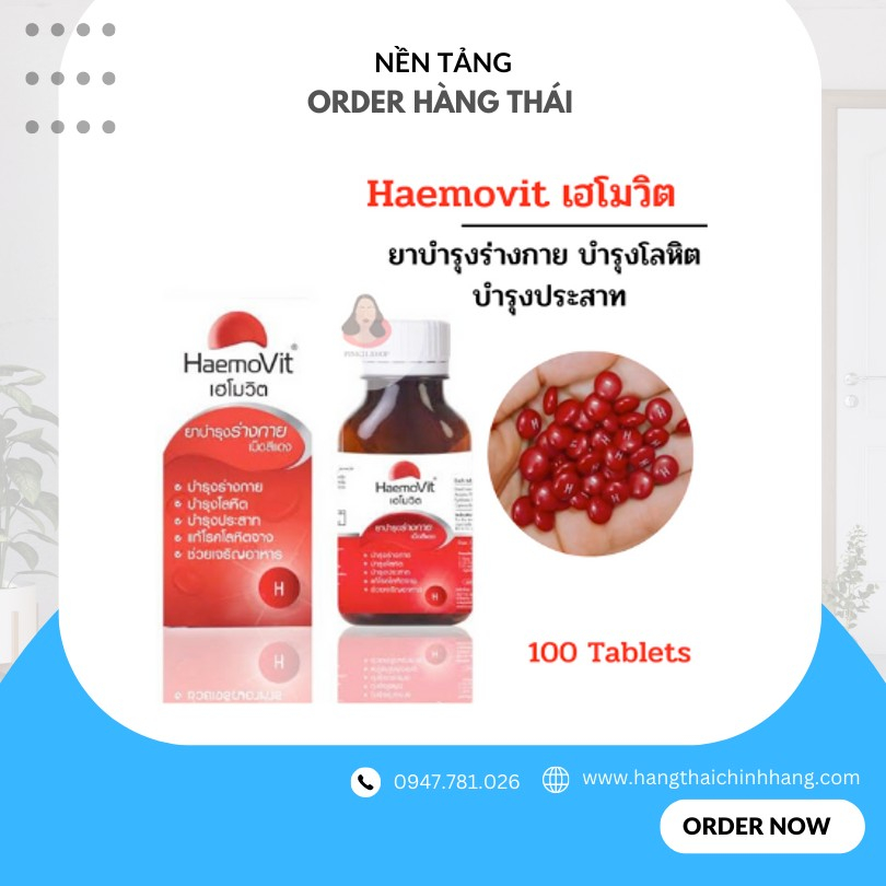 [Có Sẳn] Viên uống tăng cân hamovit