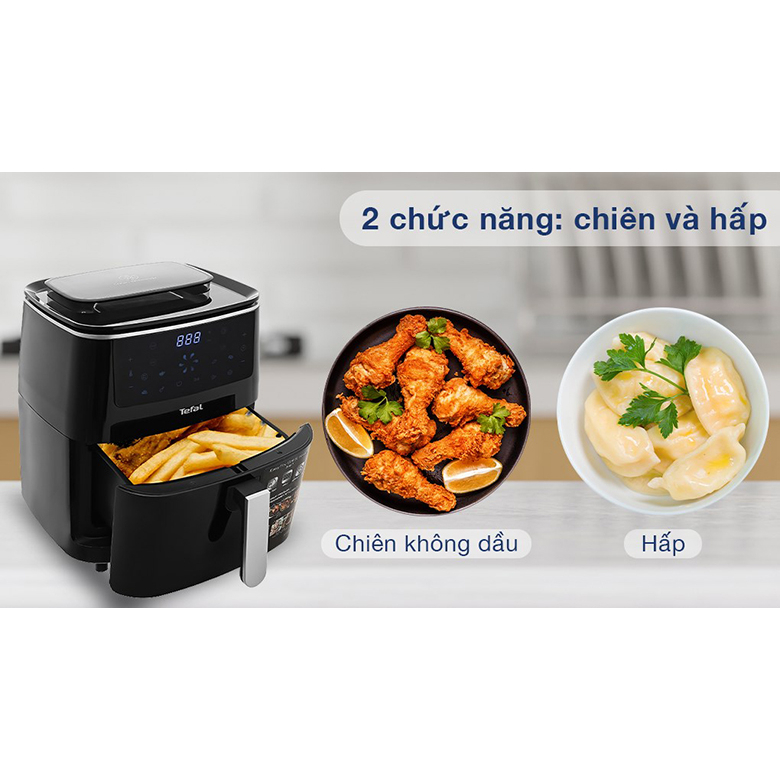 Nồi Chiên Không Dầu Tefal FW501815 9 Trong 1 Hàng Chính Hãng, Bảo Hành 24 Tháng