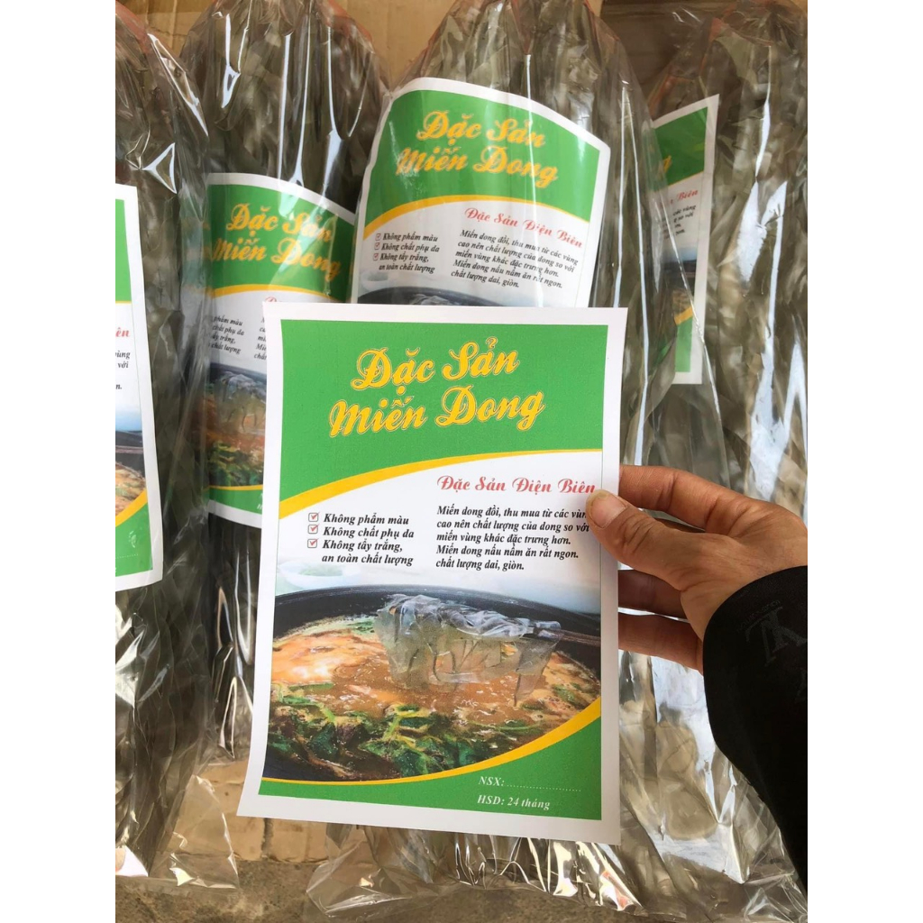 1 kg Miến dong Sợi to Thái tay điện biên dai - gion - ngon - không nát