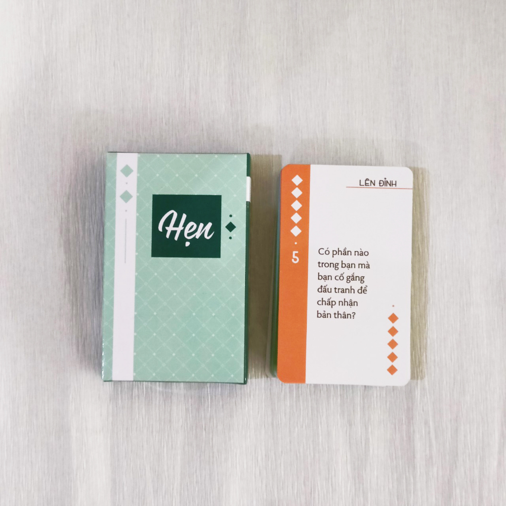 THE KAS - Bộ bài Hẹn 50 lá, bộ bài đôi chúng mình hẹn hò tăng sự hiểu biết và tiến tới tình yêu