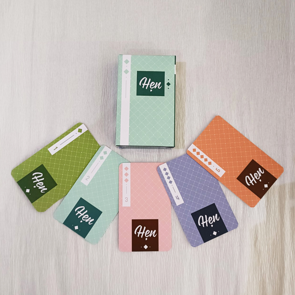 THE KAS - Bộ bài Hẹn 50 lá, bộ bài đôi chúng mình hẹn hò tăng sự hiểu biết và tiến tới tình yêu