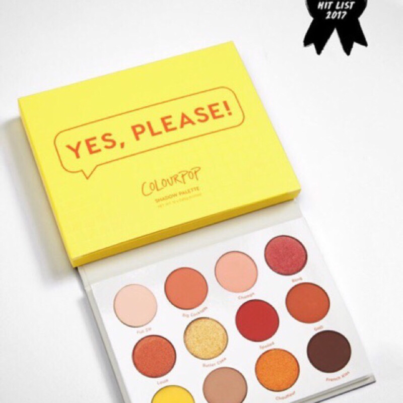 Bảng Mắt ColourPop Yes, Please! Siêu hot hit
