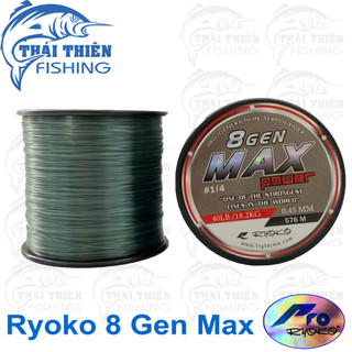 [PRO] Cước Câu Cá Ryoko Thái Lan Thế Hệ Mới 8 Gen Max PRO