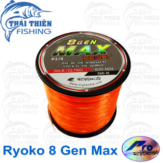 [PRO] Cước Câu Cá Ryoko Thái Lan Thế Hệ Mới 8 Gen Max PRO
