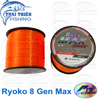 [PRO] Cước Câu Cá Ryoko Thái Lan Thế Hệ Mới 8 Gen Max PRO