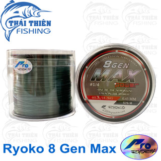 [PRO] Cước Câu Cá Ryoko Thái Lan Thế Hệ Mới 8 Gen Max PRO