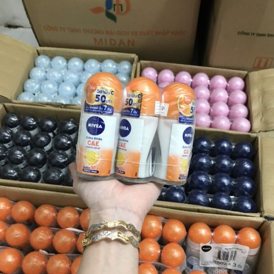Lăn khử mùi nivea men 50ml hàng đức chính hãng