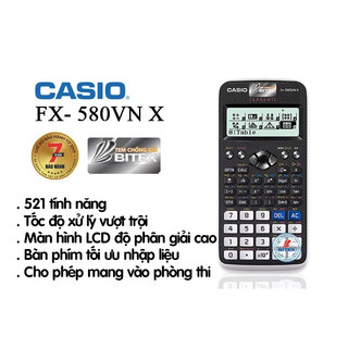 Máy tính Casio FX 570ES PLUS NEW - Chính hãng
