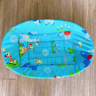 COMBO Nôi tre kèm nệm bọc cho bé nằm võng đủ size TẶNG vòng dâu cho bé