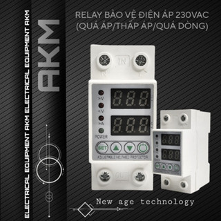 Relay  bảo vệ quá áp, thấp áp, quá dòng