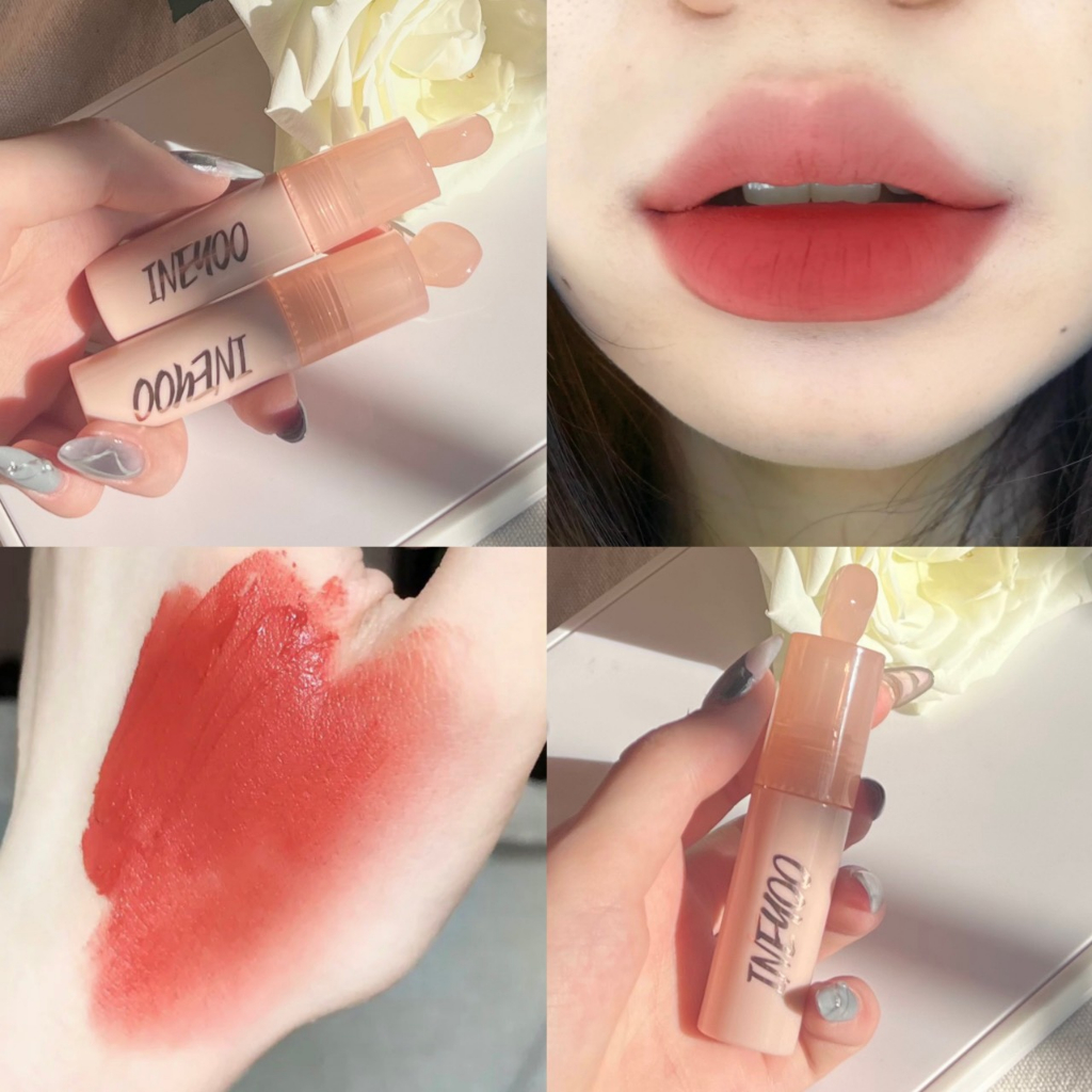 Son Kem INEYOO Cream Lipgloss vỏ hồng mềm mịn môi như nhung