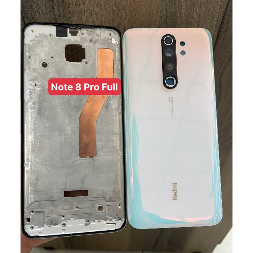 Vỏ Redmi Note 8 Pro Zin Full Bộ
