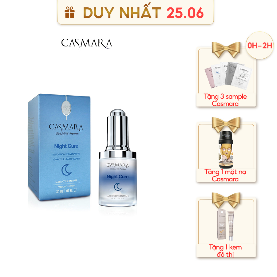 Huyết thanh siêu cô đặc phục hồi Casmara Night Cure