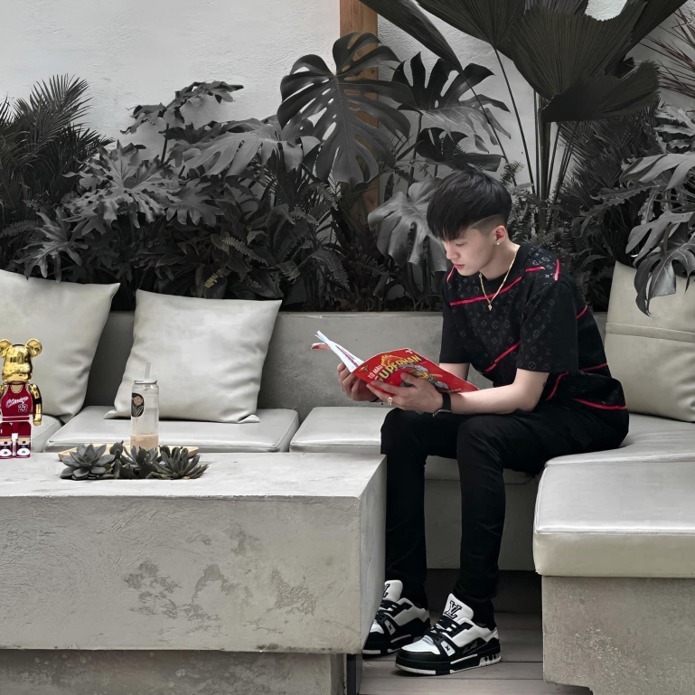 Áo Thun LV Nam In Họa Tiết Monogram - Áo thun tay lỡ unisex nam nữ form rộng oversize chất liệu Cotton co dãn 4 chiều