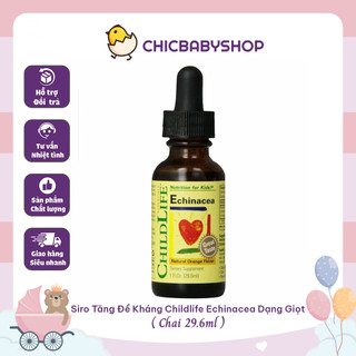 Siro Tăng Đề Kháng Và Miễn Dịch Cho Bé Childlife Echinacea Dạng Giọt 29.6ml