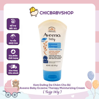 Kem Dưỡng Da Chàm Cho Bé Aveeno Baby Eczema Therapy Moisturizing Cream Mỹ 141g