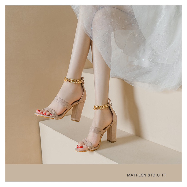 1122-1 SANDAL AIKO ĐẾ VUÔNG QUAI XÍCH