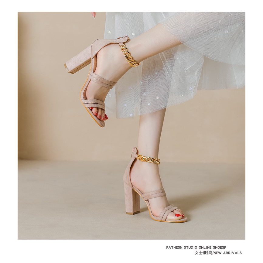 1122-1 SANDAL AIKO ĐẾ VUÔNG QUAI XÍCH