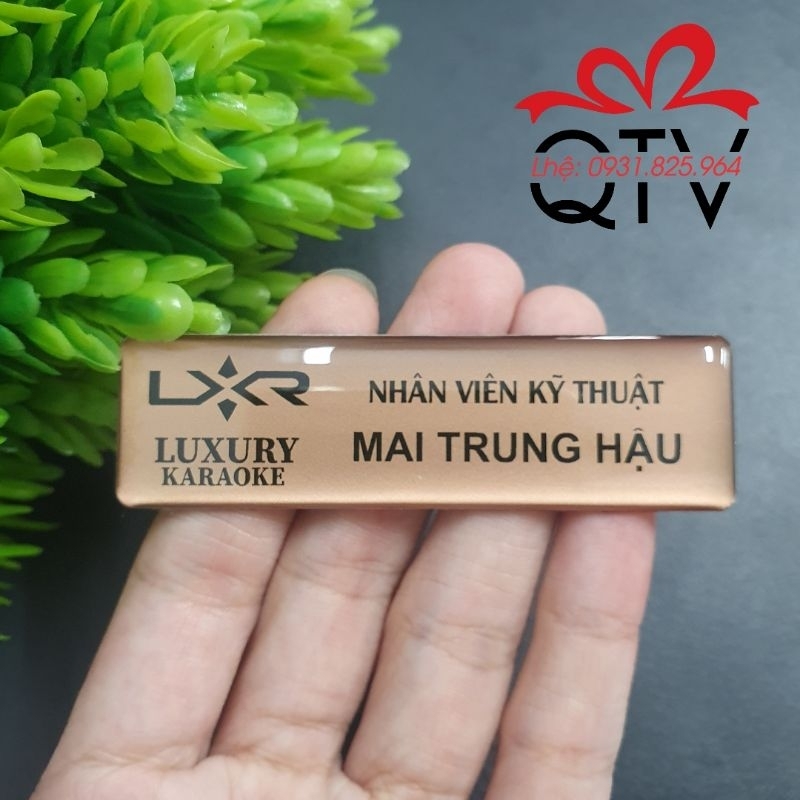 Bảng tên Karaoke - In tên cố định theo yêu cầu