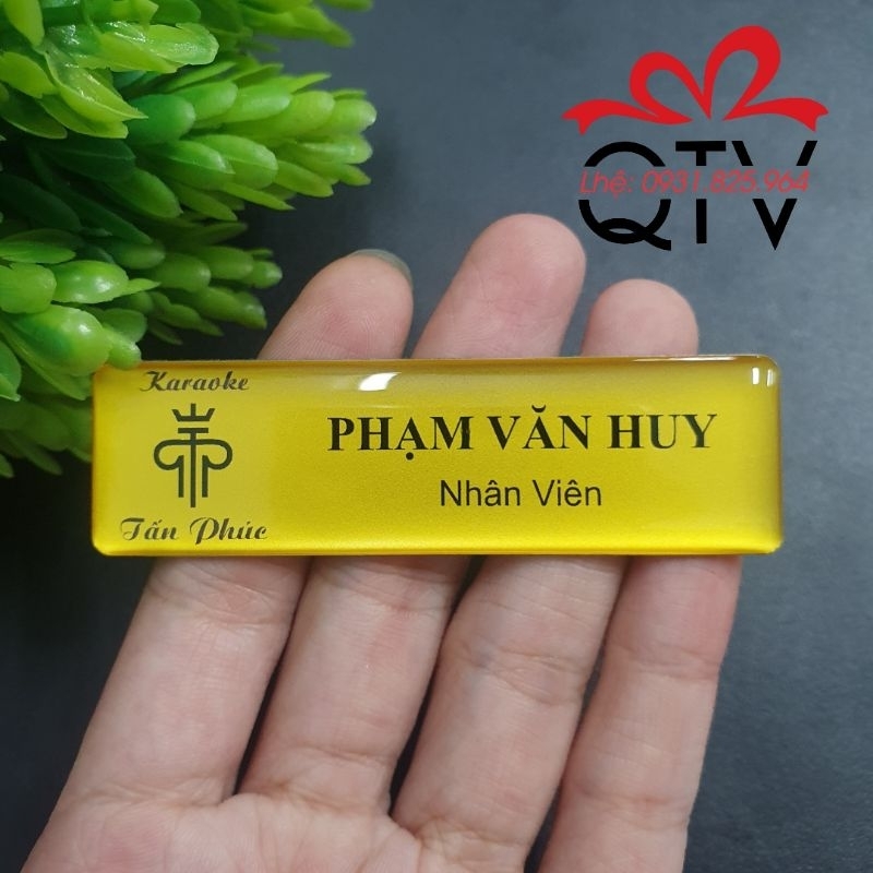Bảng tên Karaoke - In tên cố định theo yêu cầu