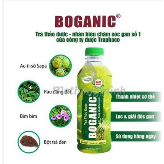 1 THÙNG Trà thảo dược BOGANIC TRAPHACO giúp giải nhiệt