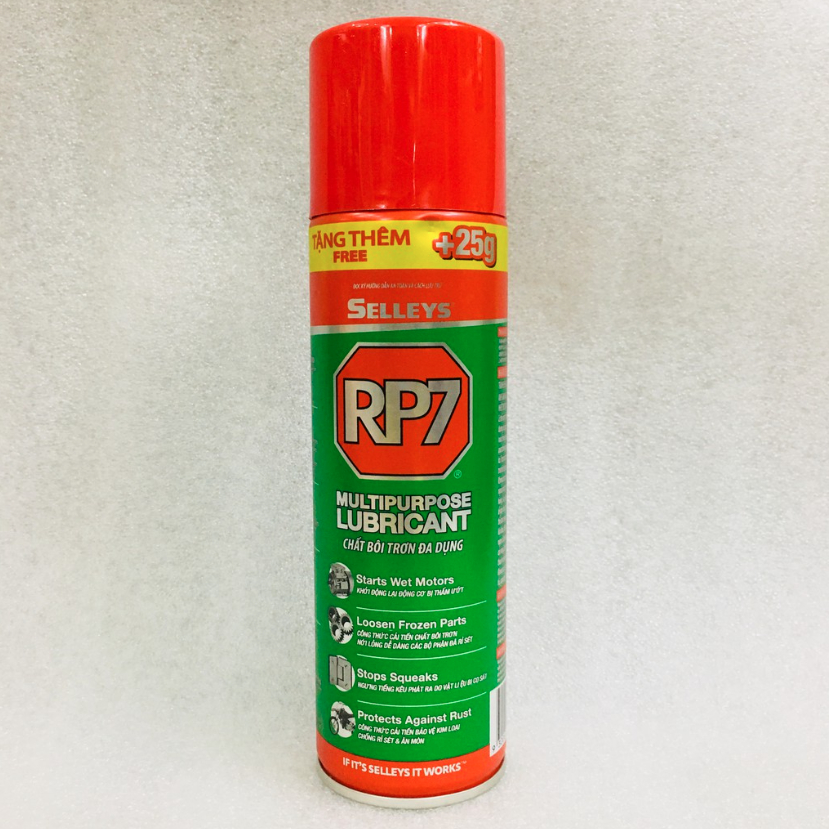 Chai xịt chống rỉ sét RP7 Selleys 175gr/350gr bôi trơn, chống ăn mòn kim loại - Hàng chính hãng