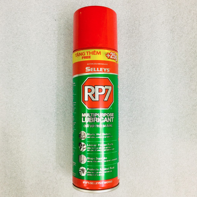 Chai xịt chống rỉ sét RP7 Selleys 175gr/350gr bôi trơn, chống ăn mòn kim loại - Hàng chính hãng