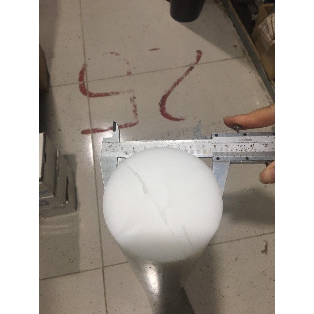 Nhựa POM phi 80*500mm