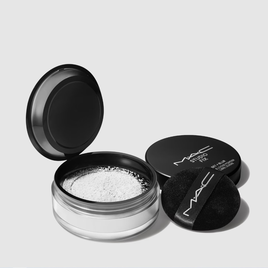 MAC - Phấn Phủ Bột Kiềm Dầu MAC Studio Fix Pro Set + Blur Weightless Loose Powder