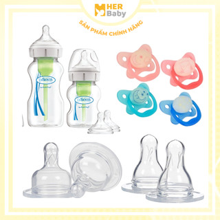 Bình sữa núm ty dr brown's 60ml/120ml - herbaby