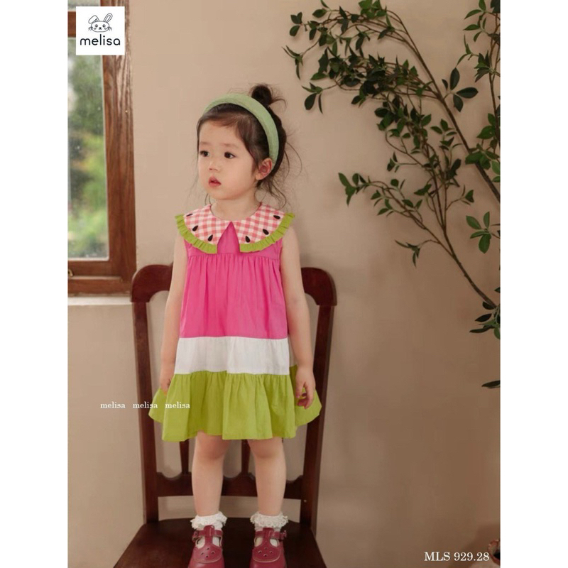 Đầm Melisa quả dưa hấu 12-40kg
