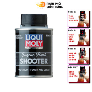  Phụ gia nhớt súc động cơ cho xe máy Liqui Moly 7901 dung tích 80ml