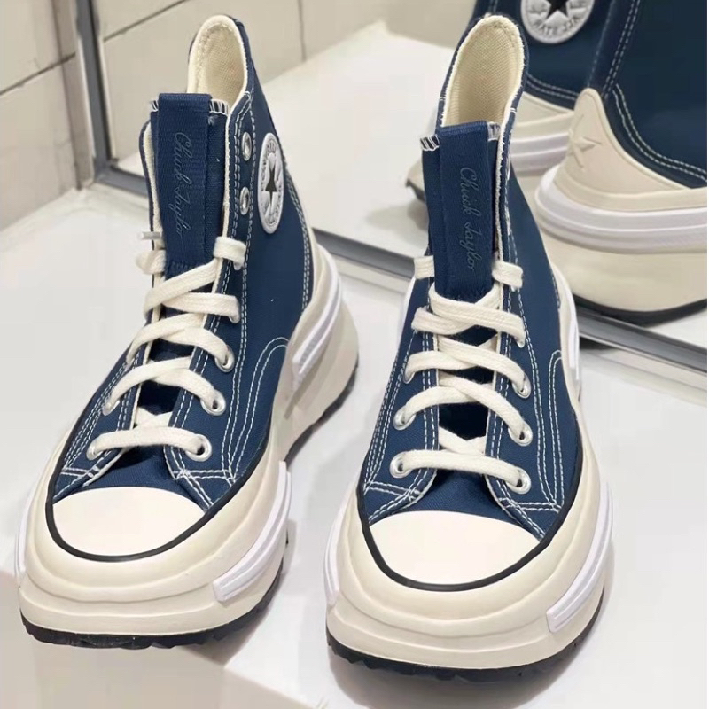 Giày Convers Run Star Legacy CX Blue Navy Lai Au