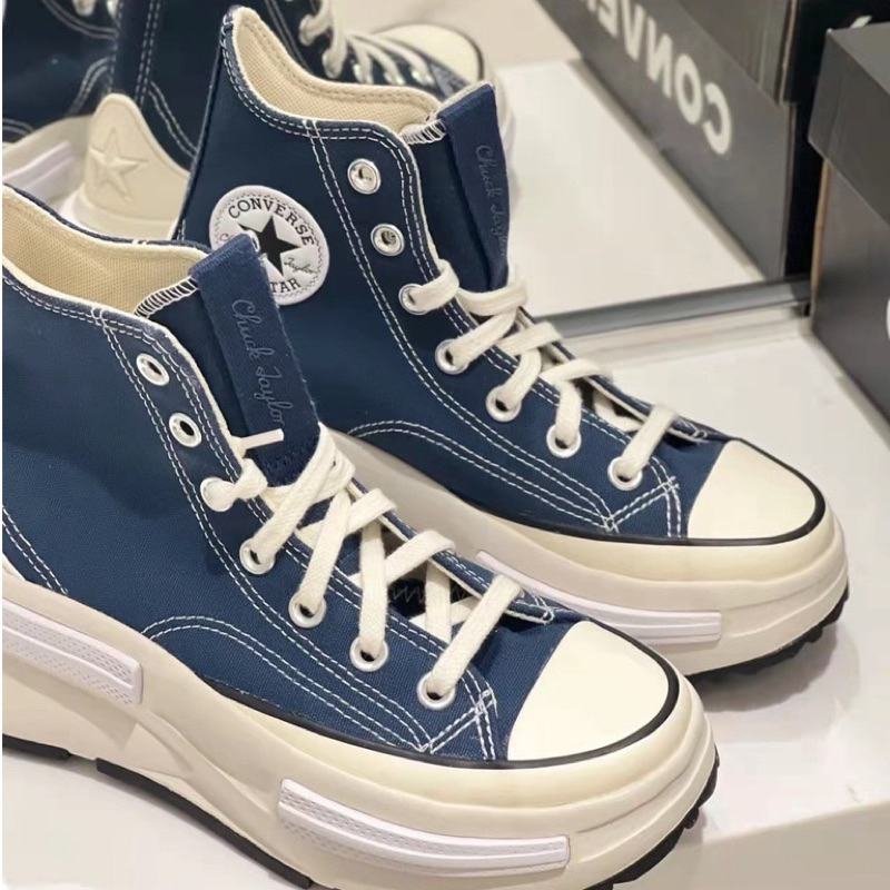 Giày Convers Run Star Legacy CX Blue Navy Lai Au