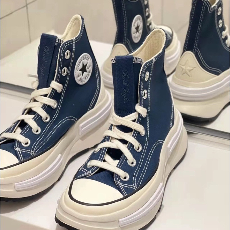 Giày Convers Run Star Legacy CX Blue Navy Lai Au