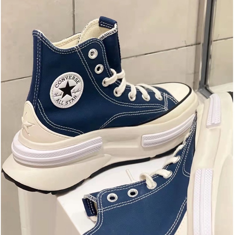 Giày Convers Run Star Legacy CX Blue Navy Lai Au