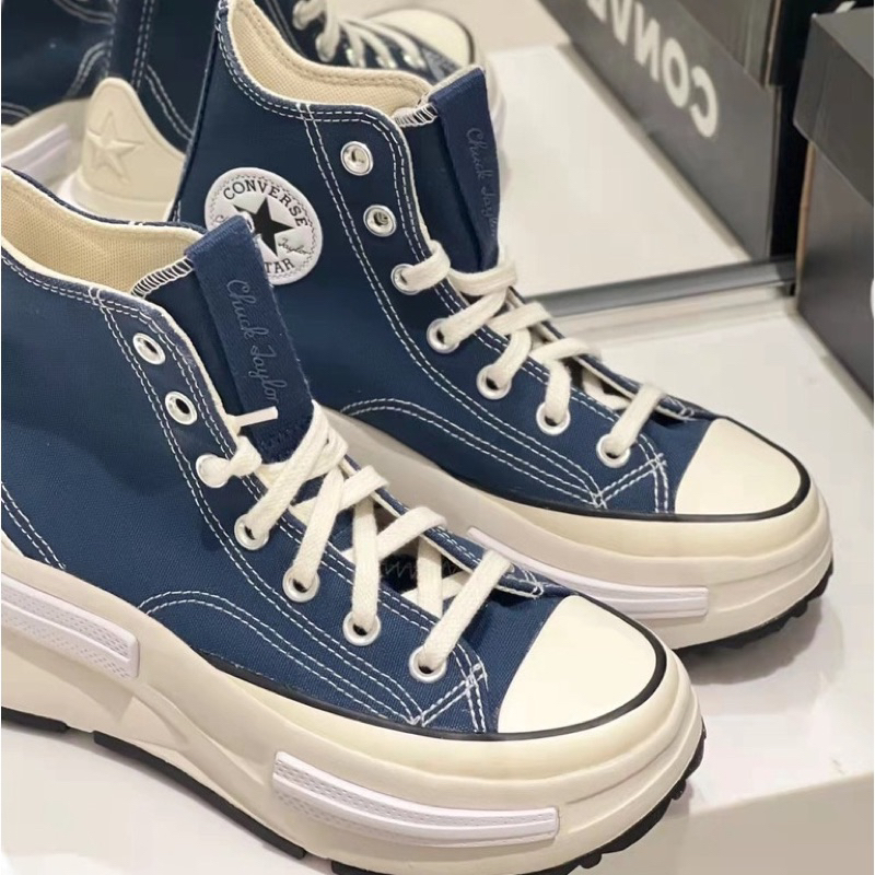 Giày Convers Run Star Legacy CX Blue Navy Lai Au