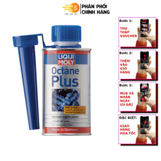 Phụ gia tăng chỉ số octane cho xăng Liqui Moly 2956 dung tích 150ml - Phù hợp cho xe dùng xăng E10
