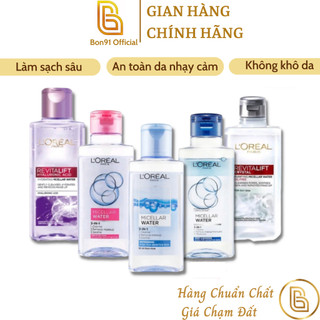 Nước tẩy trang Loreal Micellar Water 3in1 làm sạch sâu 95ml