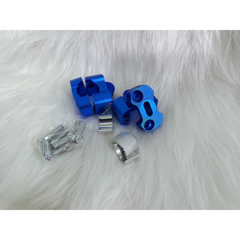 Cùm nâng ghi đông phi 22mm - 28mm xe máy và xe điện độ