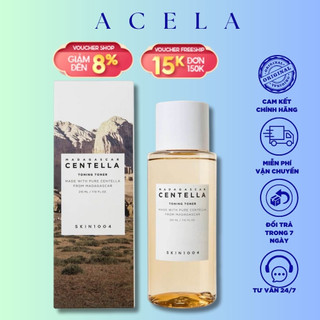 Nước Hoa Hồng Rau Má Skin1004 Madagascar Centella Toning Toner 210ML Giúp Cân Bằng, Dưỡng Trắng Da_ACELA STORE
